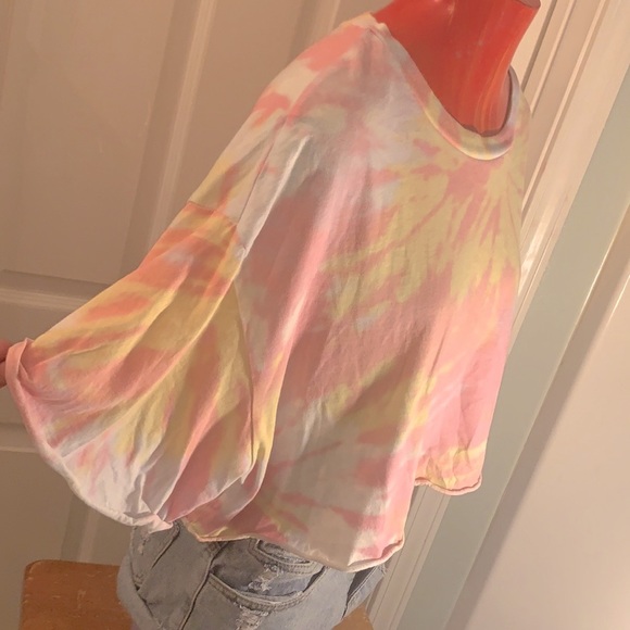 Tie Dye Soft H&M Crop Top - Picture 2 of 8